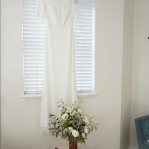 Boho Lace Wedding Dress